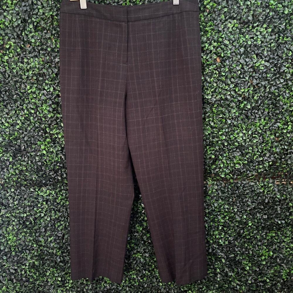 Signature by Larry Levine, Trousers, Brown, Women's Size 12